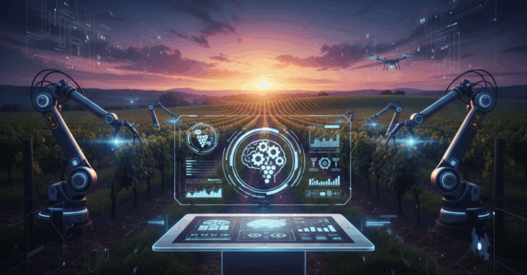 Lo antiguo se une con lo nuevo: Vino y la IA
